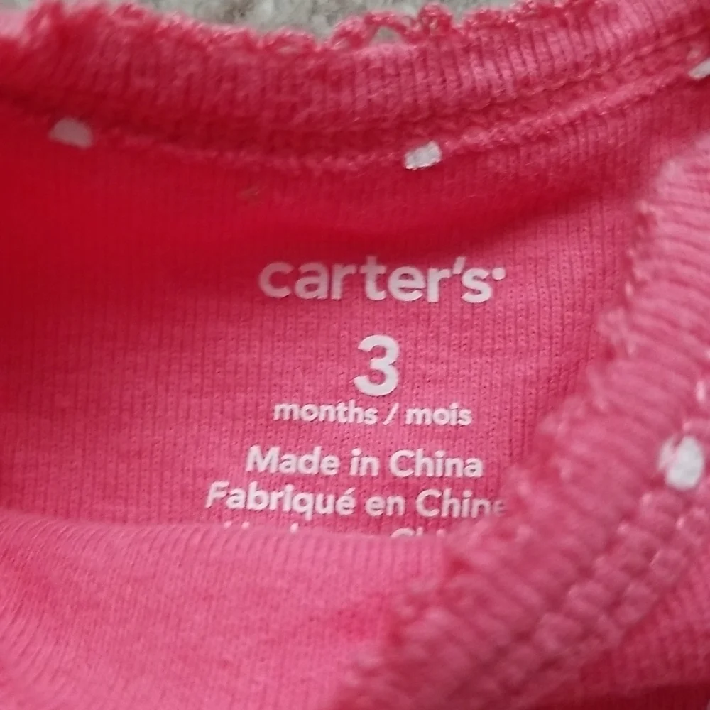 Carter's Baby Girl's Polkadot Onesie